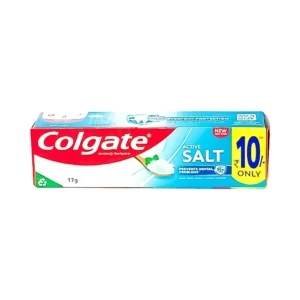 Colgate active salt 17g, prevents dental problems fight 99.9% germs, anticavity toothpaste, new best ever, ₹10 only