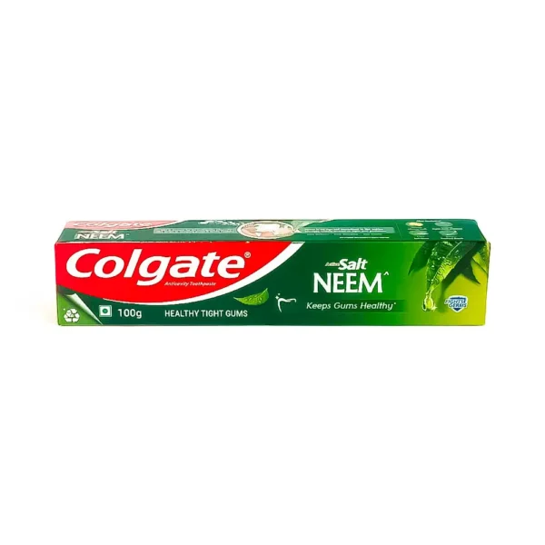 Colgate active salt neem 100g, keeps gums healthy, healthy tight gums, anticavity toothpaste fight germs, ₹85