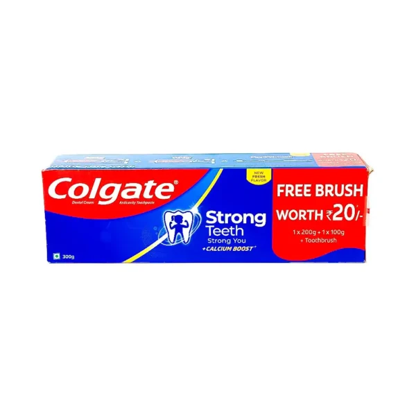 Colgate-free-brush-1x200g-1x-100g-300g-toothbrush-dental-cream-anticavity-toothpaste-strong-teeth-strong-you-calcium-boost-new-fresh-flavor-₹194