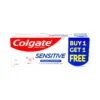 Colgate sensitive 80g + 80g free =160g, buy 1 get 1 free, everyday protection, specially developed for sensitive teeth, ₹195