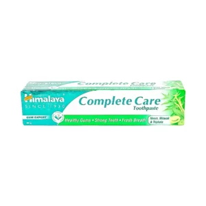 Himalaya complete care toothpaste 80g, gum expert healthy gums strong teeth fresh breath, neem miswak & triphala, ₹55