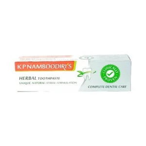 KP Namboodiri's 150g, herbal toothpaste unique natural herbal formulation, complete dental care, ₹90