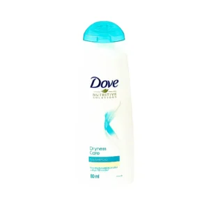 Dove dryness care shampoo 80ml, for dry hair nourishes hair and makes it softer and upto 5x smoother nutritive solutions, ₹72