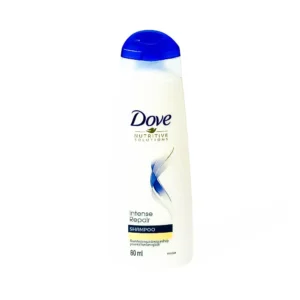 Dove intense repair shampoo 80ml, for damaged hair nutritive solution nourishes to repair damage and help prevent it from coming back, ₹72