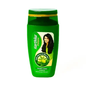 Karthika shampoo 80ml, amla henna & aloe vera dryness shield shampoo naturally long & thick hair, ₹52