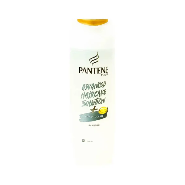 Pantene pro-v shampoo 400ml, lively clean advanced hairfall solution, ₹345