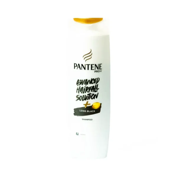 Pantene pro-v shampoo 400ml, long black advanced hairfall solution, ₹345