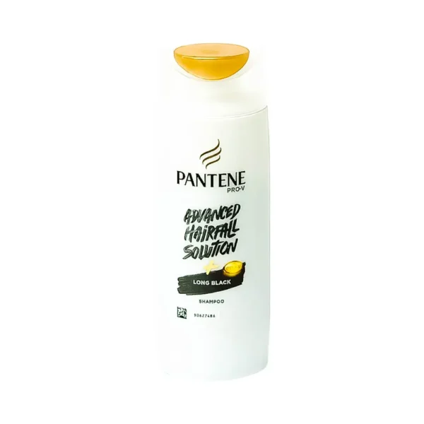 Pantene pro-v shampoo 75ml, long black advanced hairfall solution, ₹72