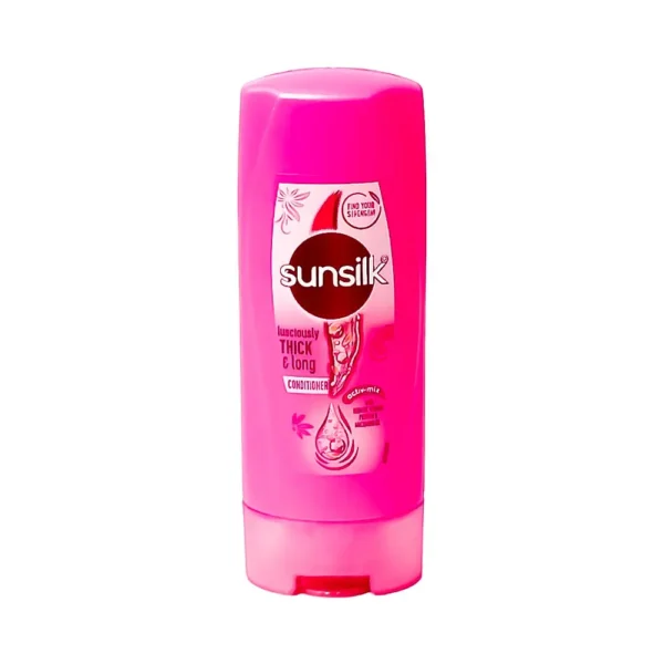 Sunsilk lusciously thick & long conditioner 80ml, active mix with keratin yogurt protein & mecadamia oil find your strength, ₹60