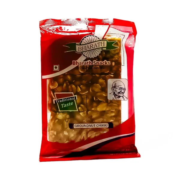 Bharath-snacks-groundnut-chikki-cakes-90g-crispy-and-delicious-traditional-taste-₹30-Only