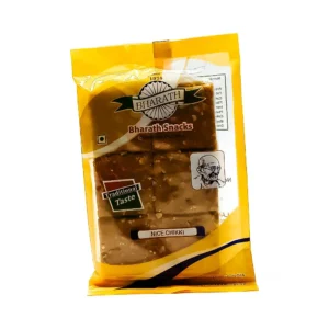 Bharath snacks groundnut nice chikki cakes 80g, crispy and delicious traditional taste, ₹30 Only